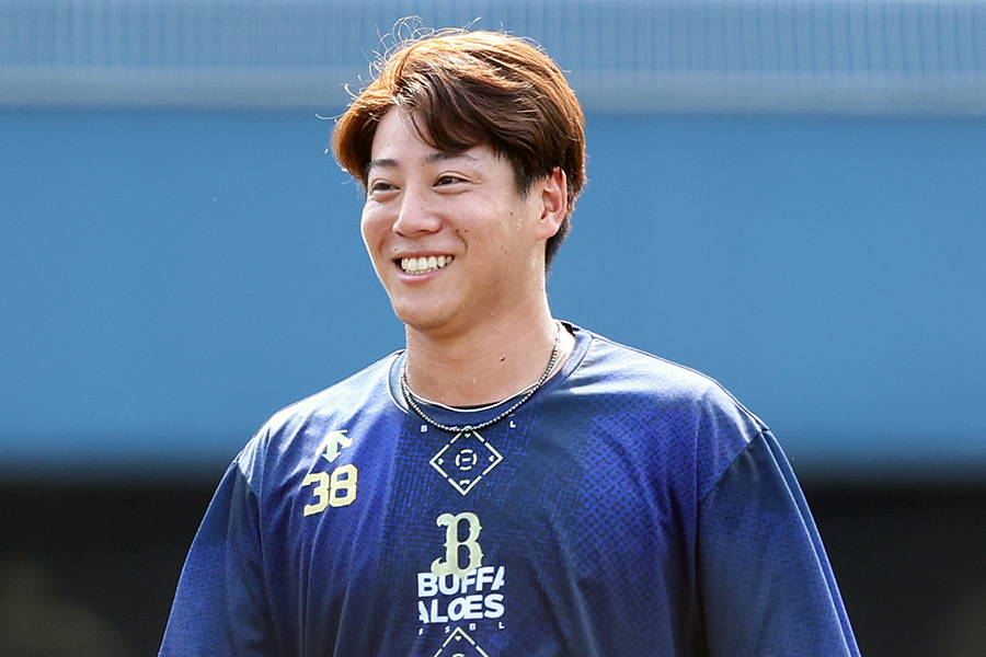 オリックス・来田涼斗【写真：加治屋友輝】