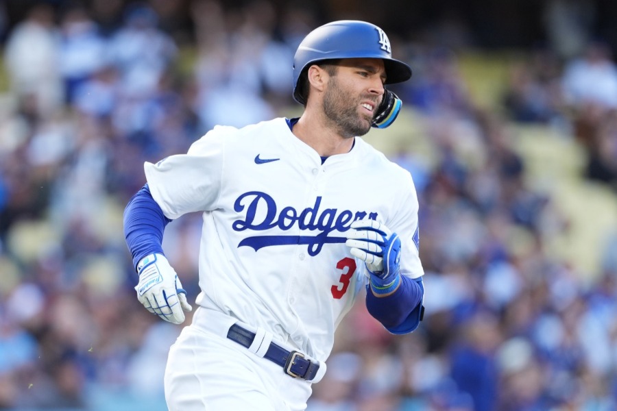 ドジャースからDFAとなったクリス・テイラー【写真：小林靖】