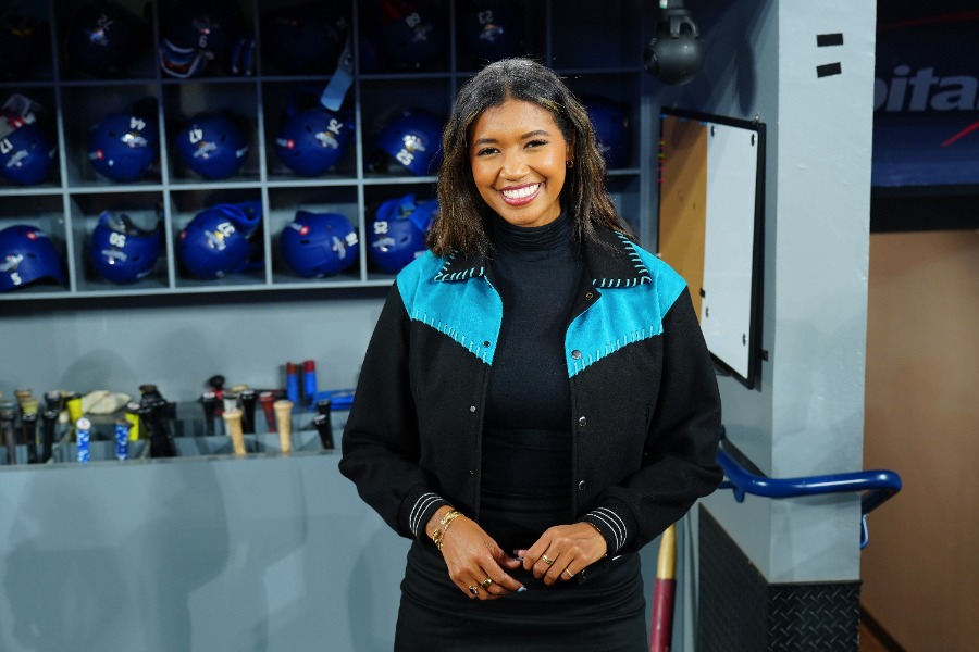 「スポーツネットLA」のキルステン・ワトソンさん【写真：荒川祐史】