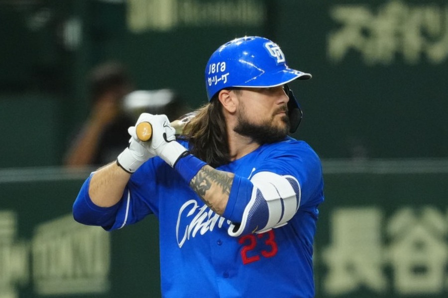 元中日のマイケル・チェイビス【写真：小林靖】