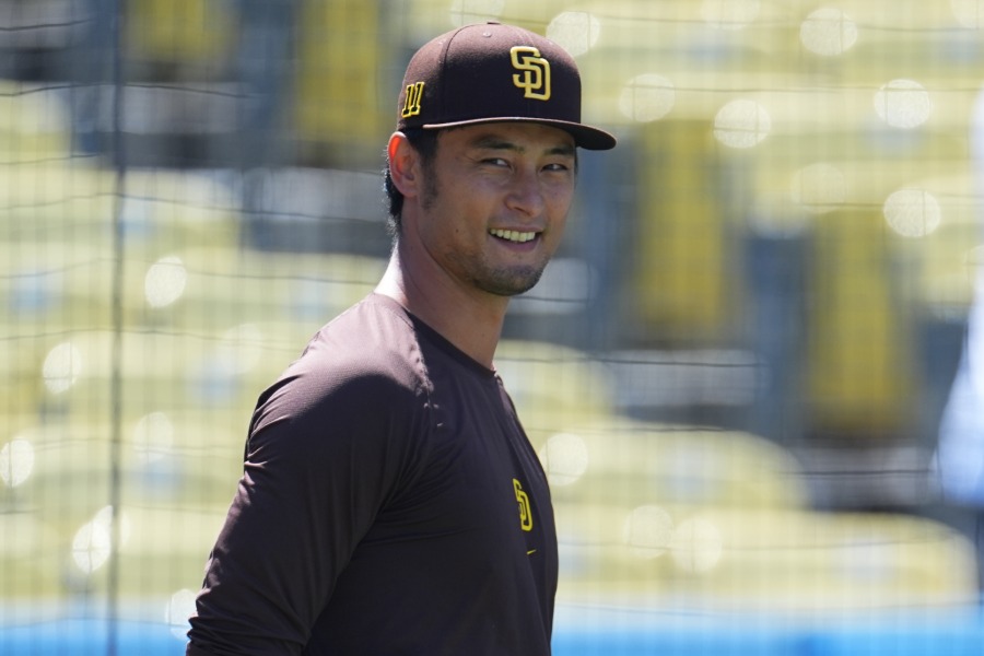 パドレス・ダルビッシュ有【写真：イワモトアキト】