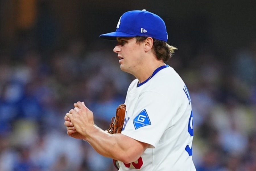 ドジャースのランドン・ナック【写真:荒川祐史】