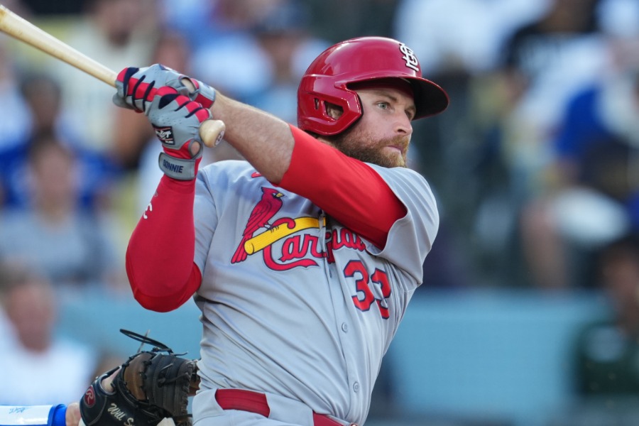 カージナルスのブレンダン・ドノバン【写真：イワモトアキト】