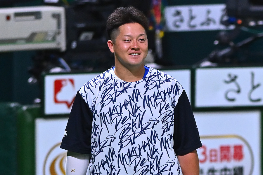 DeNA・牧秀悟【写真：古川剛伊】