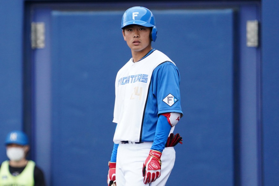 日本ハム・野村佑希【写真：荒川祐史】