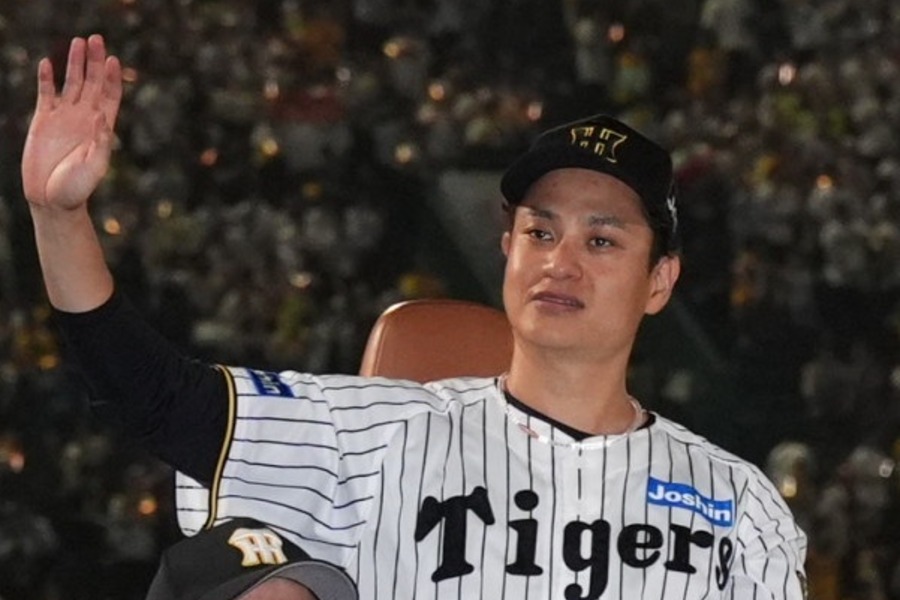 阪神・大竹耕太郎【写真：小林靖】