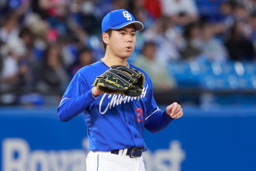 中日・金丸夢斗【写真:小池義弘】