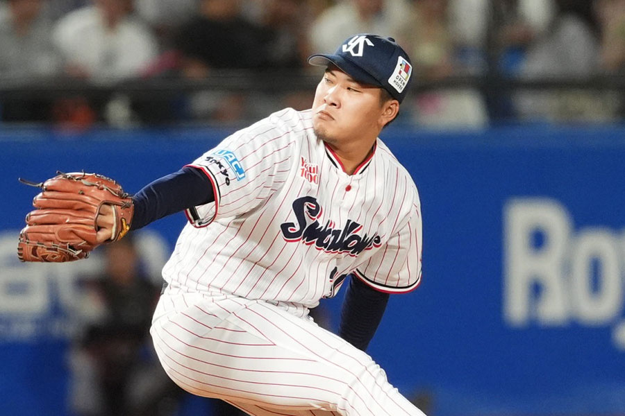 ヤクルト・荘司宏太【写真:小林靖】