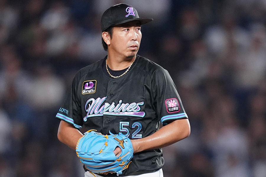 ロッテ・益田直也【写真：矢口亨】