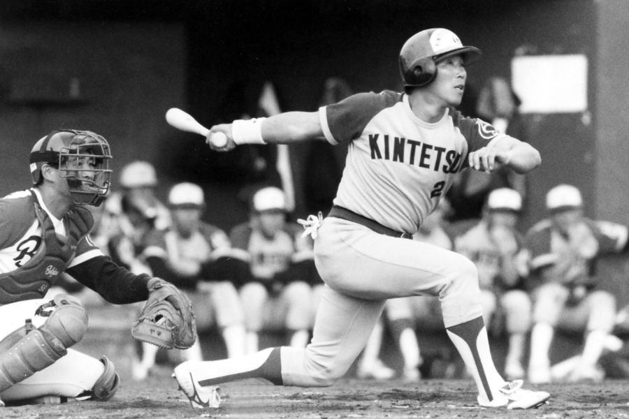 近鉄時代の栗橋茂氏【写真提供：産経新聞社】