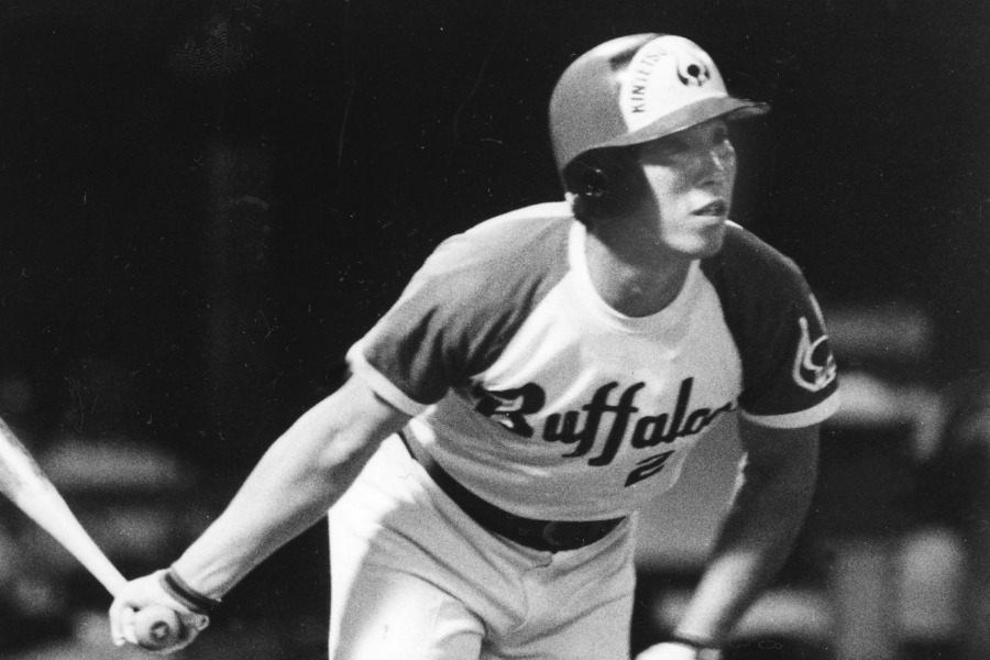 近鉄時代の栗橋茂氏【写真提供：産経新聞社】