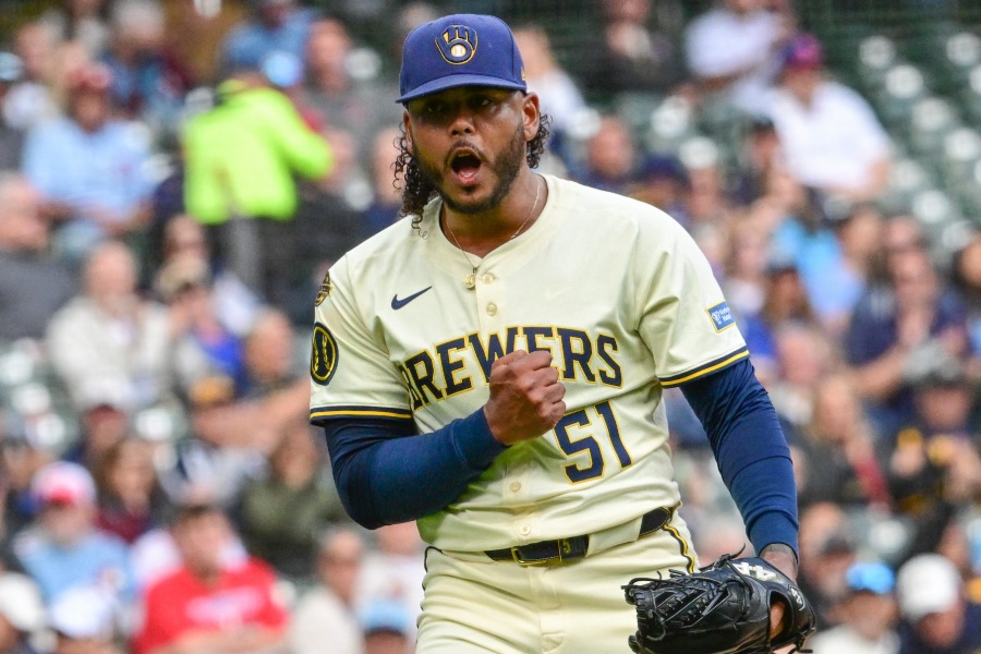 ブルワーズのフレディ・ペラルタ【写真:ロイター】