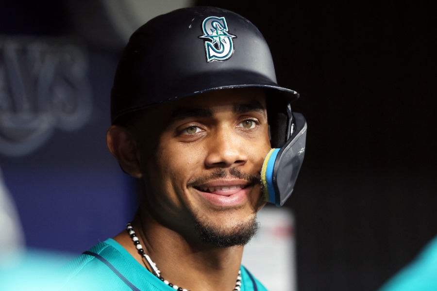 マリナーズのフリオ・ロドリゲス【写真:ロイター】