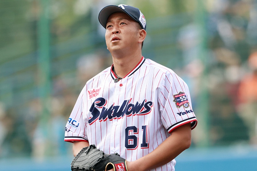 ヤクルト時代の宮川哲【写真：小池義弘】