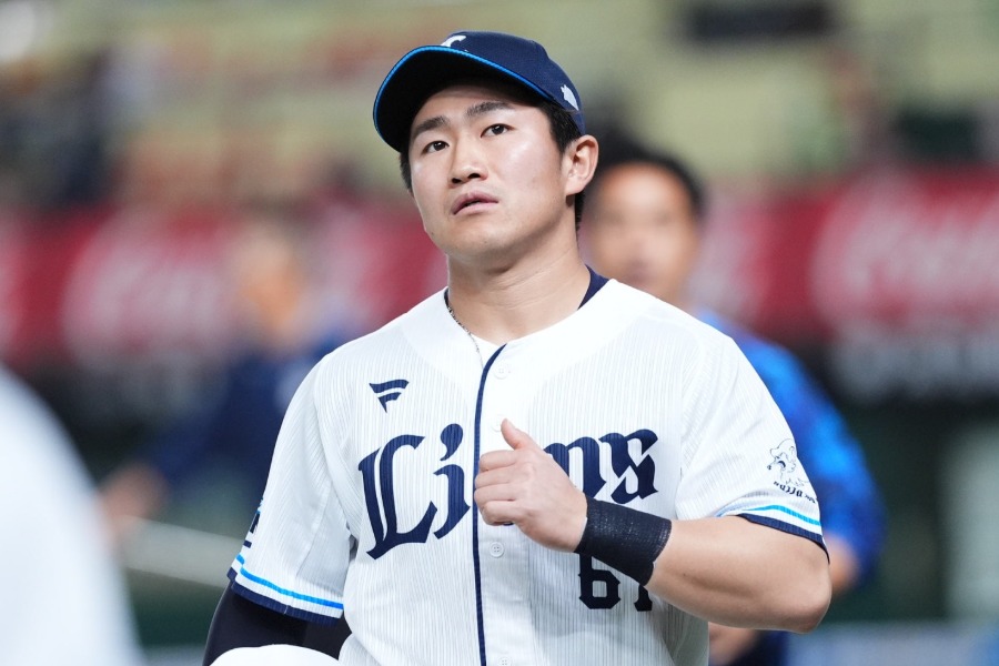 西武・野村大樹【写真：小林靖】