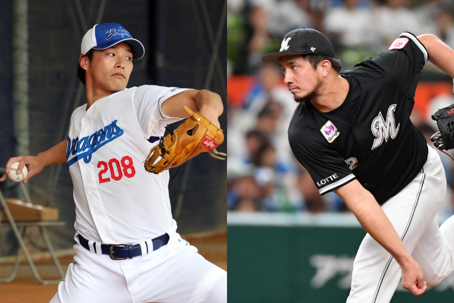 石川翔（左）と国吉佑樹【写真：栗木一考、小林靖】