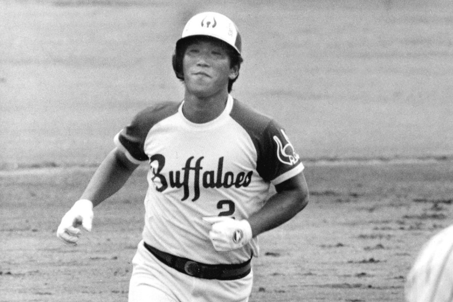 近鉄時代の栗橋茂氏【写真提供：産経新聞社】