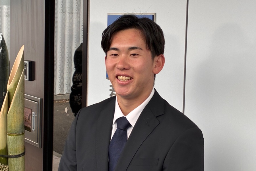 若獅子寮に入寮した西武・小島大河【写真:伊藤順一】