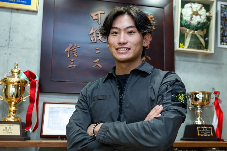 Full-Countのインタビューに応じた常松広太郎【写真：加治屋友輝】