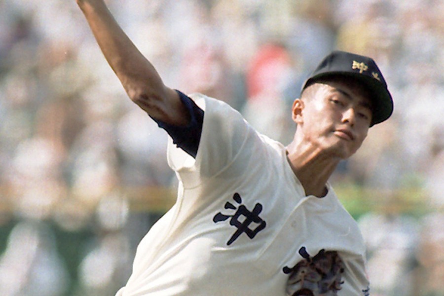 沖縄水産時代の大野倫氏【写真提供:産経新聞社】