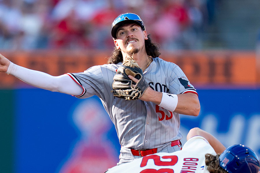 ドジャースが獲得したライアン・フィッツジェラルド（写真はツインズ時代）【写真：アフロ】