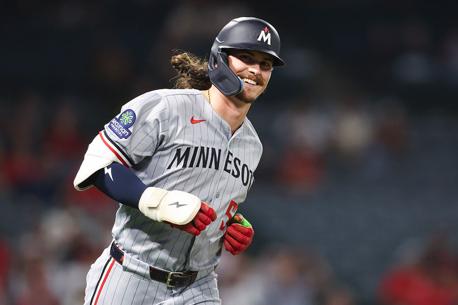 ドジャースが獲得したライアン・フィッツジェラルド(写真はツインズ時代)【写真:アフロ】