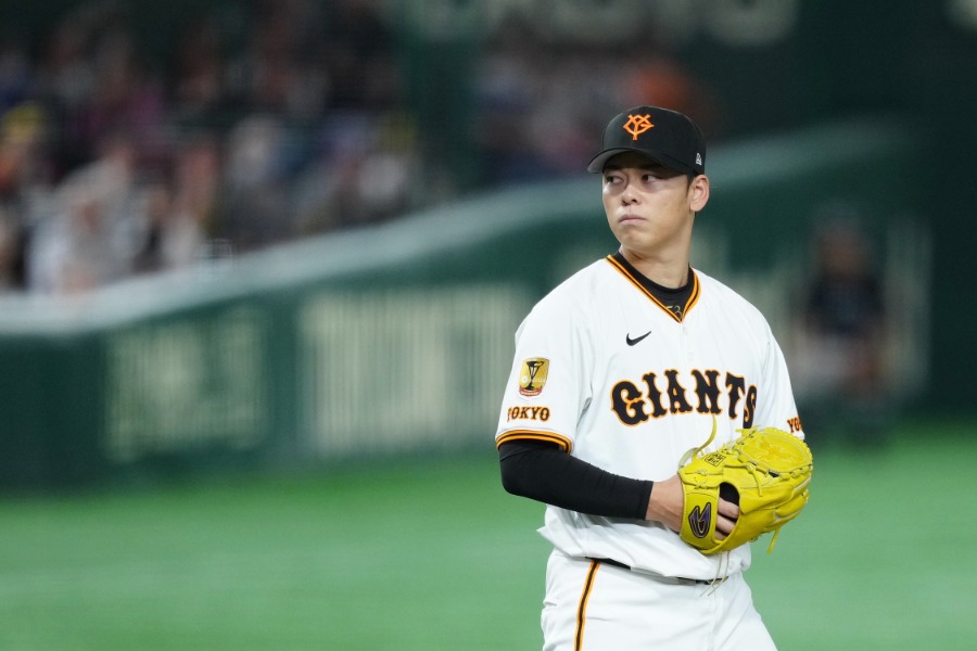 巨人・高梨雄平【写真：矢口亨】