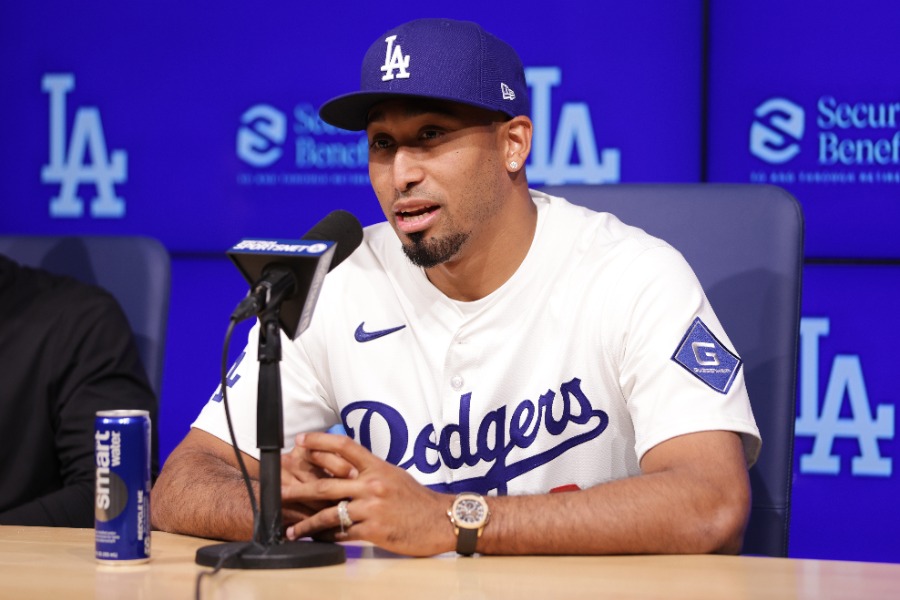 ドジャースに入団したエドウィン・ディアス【写真：アフロ】