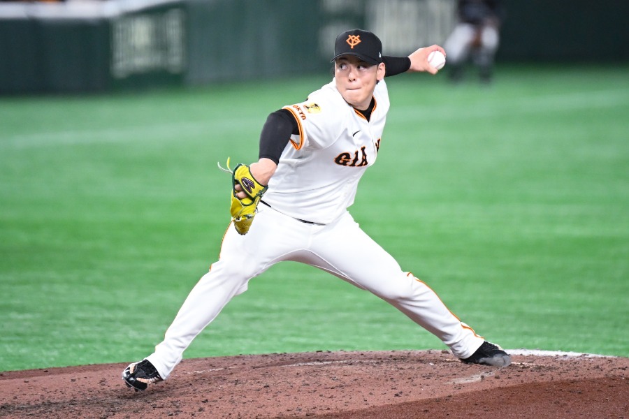 巨人・高梨雄平【写真：中戸川知世】