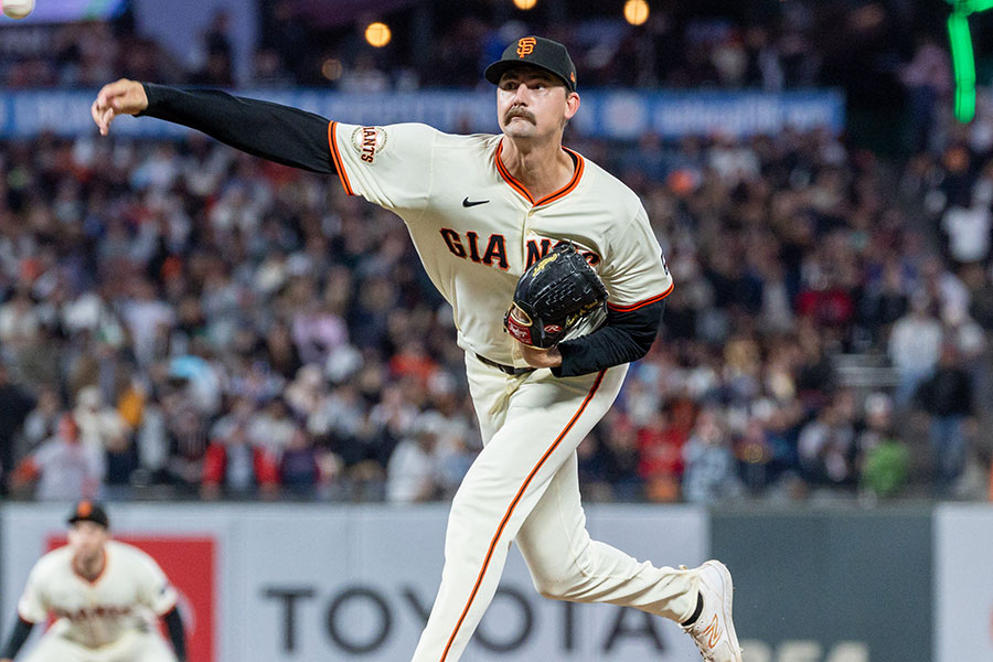 オリックスが獲得したショーン・ジェリー(写真はジャイアンツ時代)【写真:アフロ】