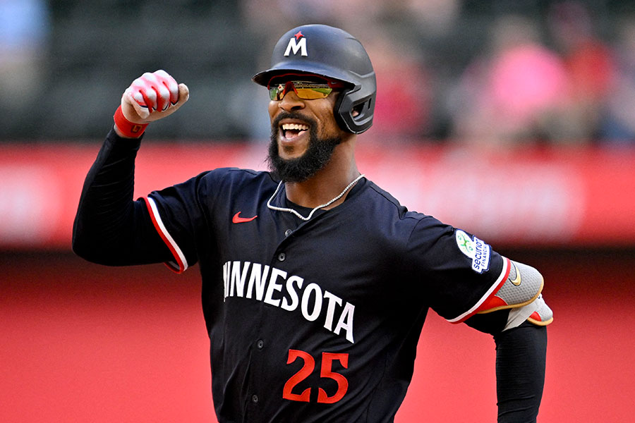 ツインズのバイロン・バクストン【写真：アフロ】