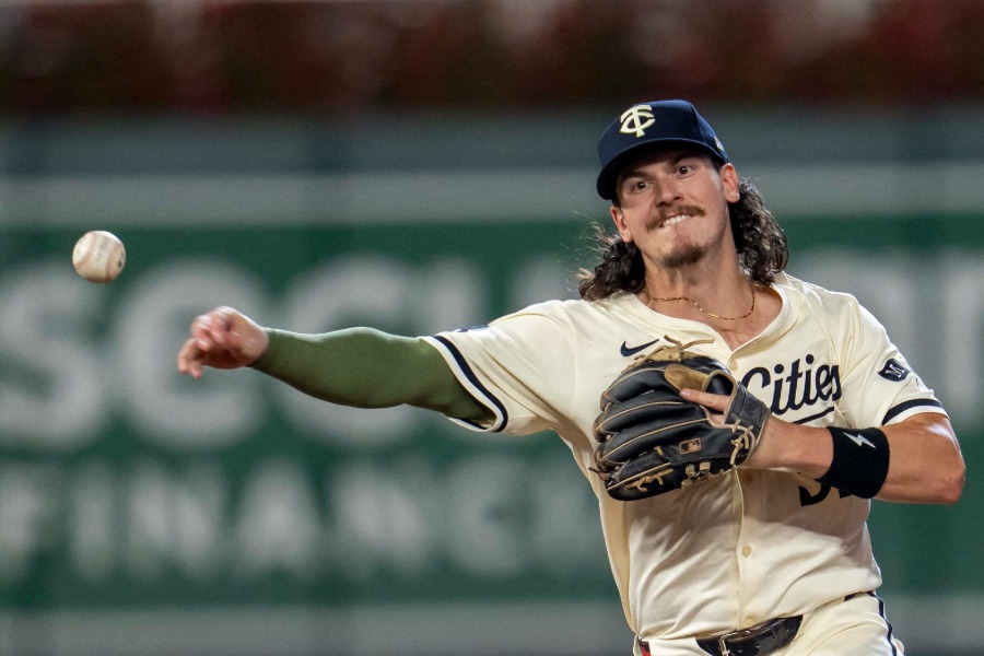 ツインズ時代のライアン・フィッツジェラルド【写真：アフロ】