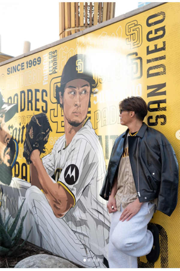 糸井嘉男が公開した写真（公式インスタグラムからスクリーンショット）