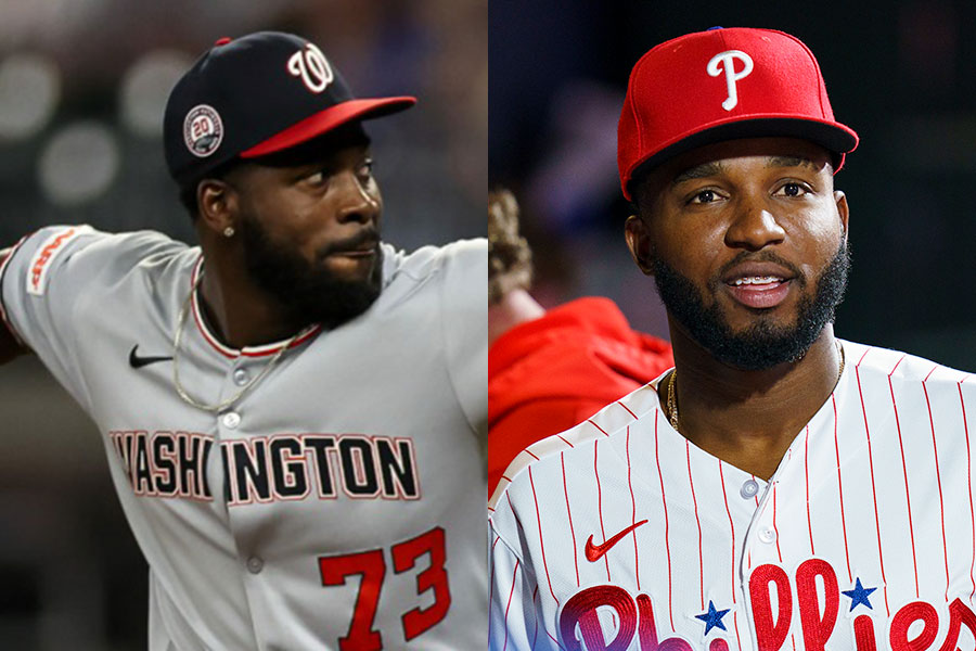 日本ハムが獲得したサウリン・ラオ（左）とロドルフォ・カストロ【写真：アフロ】