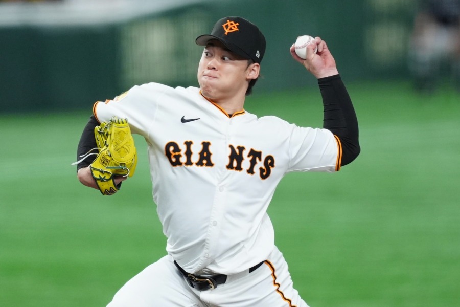 巨人・高梨雄平【写真：矢口亨】