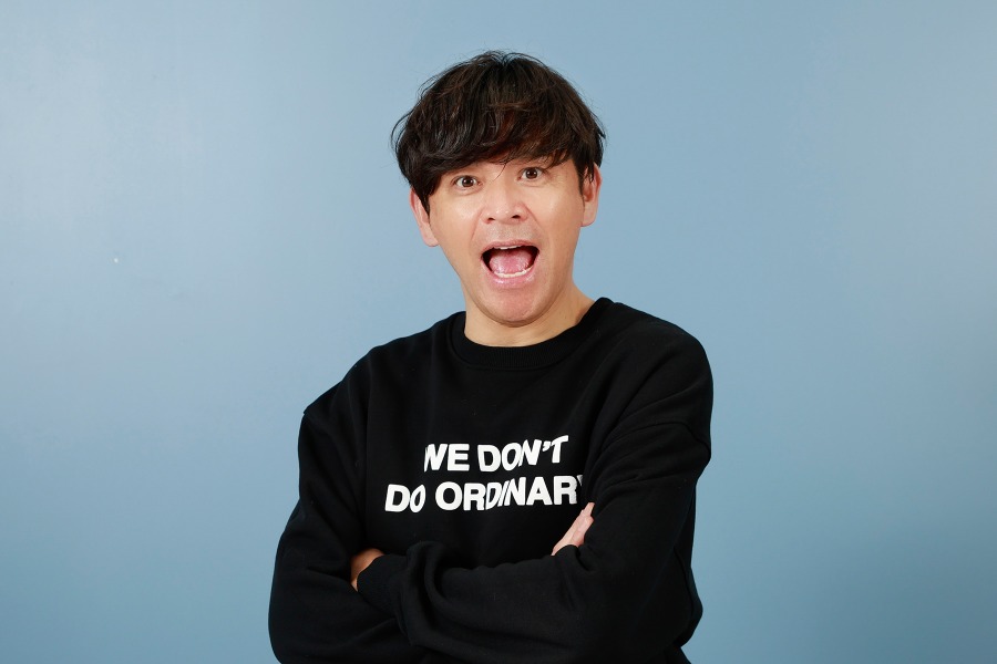 お笑いコンビ「ますだおかだ」の岡田圭右さん【写真：小池義弘】