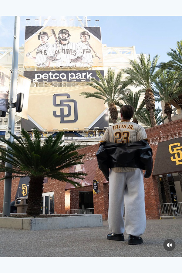 糸井嘉男氏が公開した写真（公式インスタグラムからスクリーンショット）