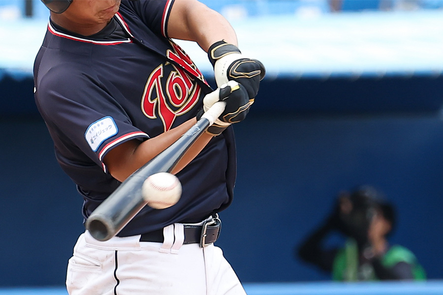 中学生がバッティングで意識すべき“数値”とは（写真はイメージ）