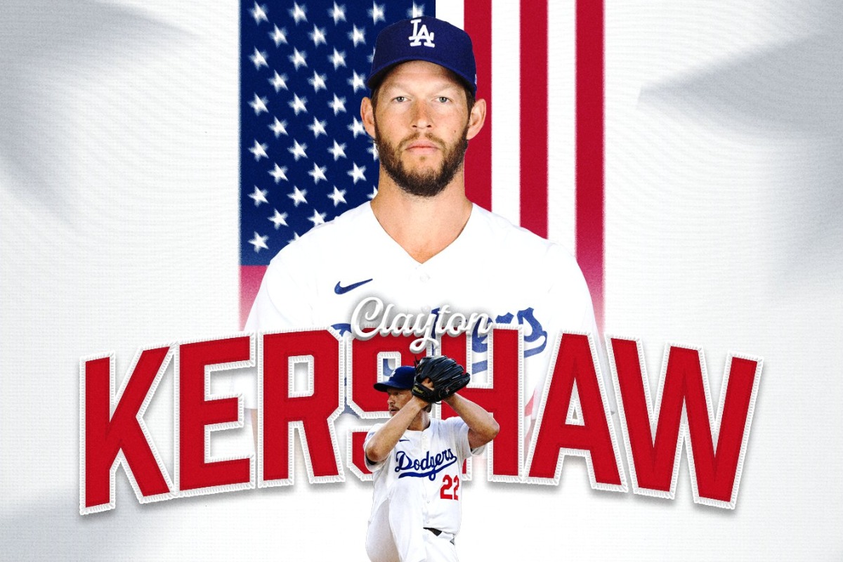 WBC米国代表に選出されたクレイトン・カーショー（写真はスクリーンショット）