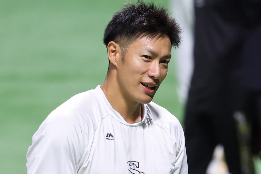 ソフトバンク・柳田悠岐【写真：加治屋友輝】