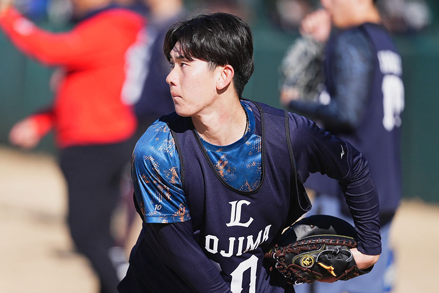 西武・小島大河【写真：小林靖】