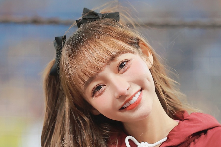 林襄さん（Rakuten Girls時代）【写真：球団提供】