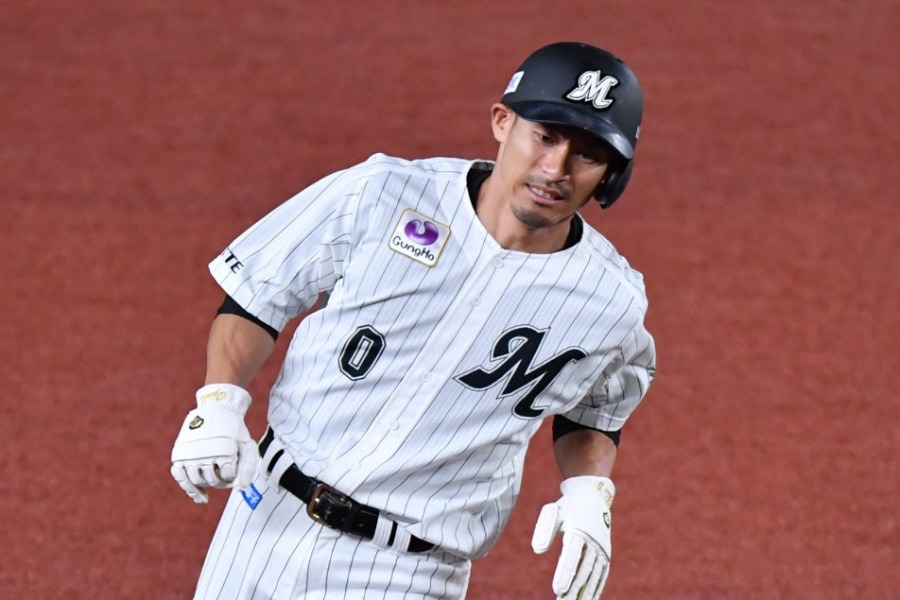 元ロッテ・荻野貴司【写真：小林靖】