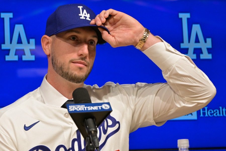 ドジャースのカイル・タッカー【写真：ロイター】