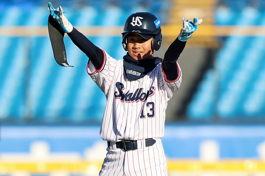 実力をメキメキと伸ばしヤクルトジュニアで躍動した【写真:加治屋友輝】