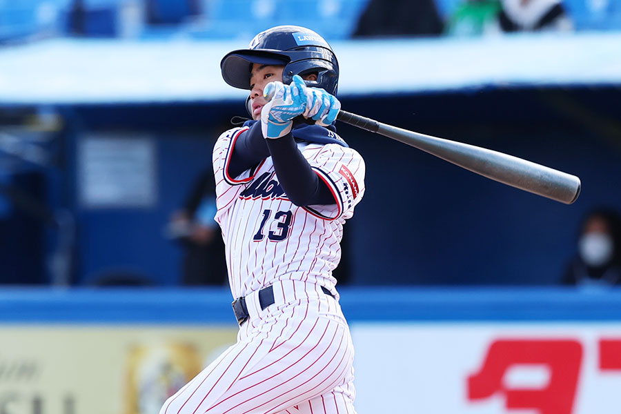 ヤクルトジュニアで活躍した神林駿采【写真:加治屋友輝】