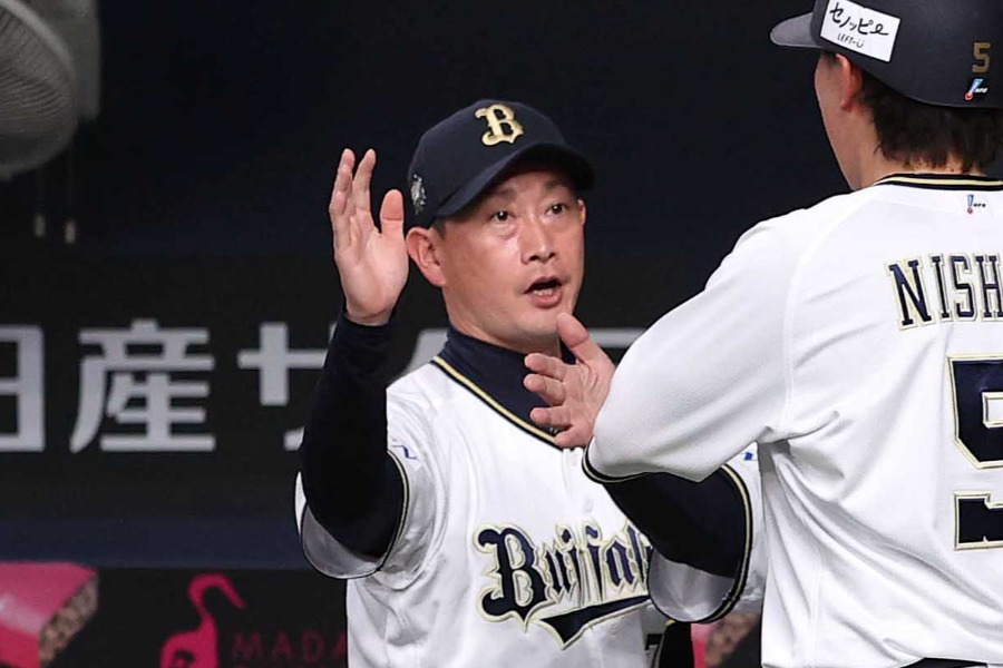 オリックス・岸田護監督【写真:栗木一考】