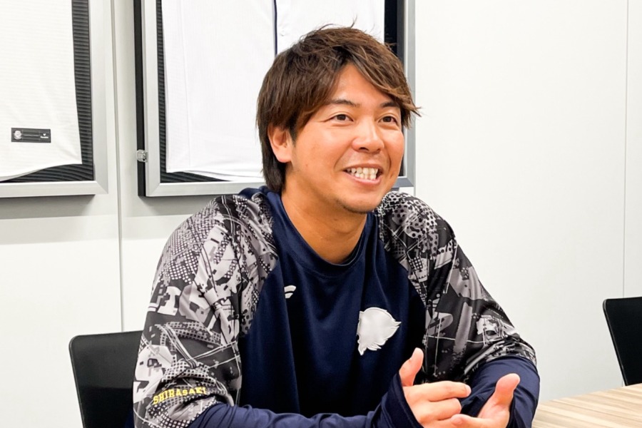 西武パフォーマンスアナリスト・白崎浩之氏【写真：湯浅大】