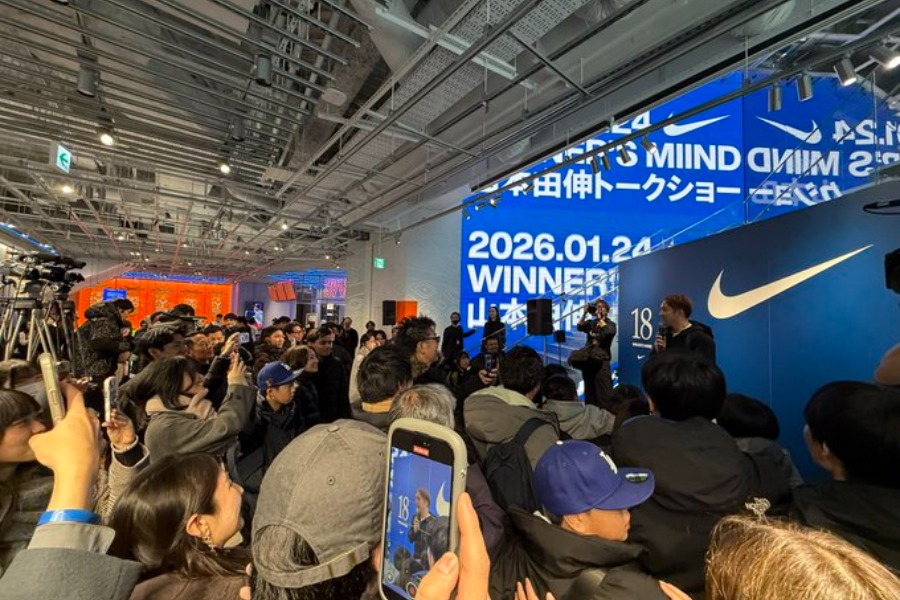 杉谷氏が公開した会場の様子（画像は公式Xからスクリーンショット）