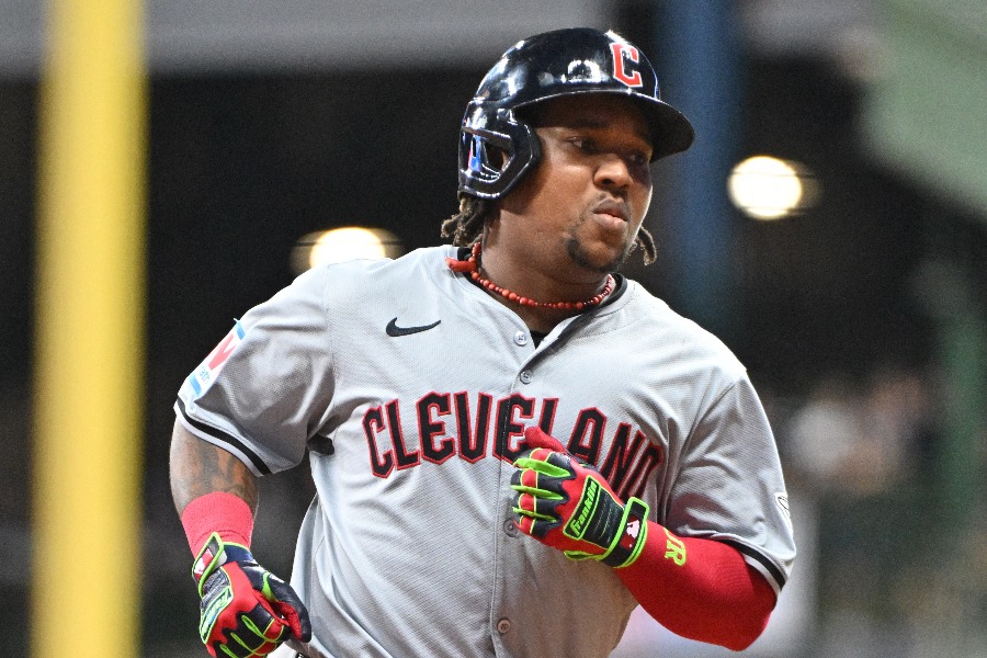 ガーディアンズのホセ・ラミレス【写真：ロイター】